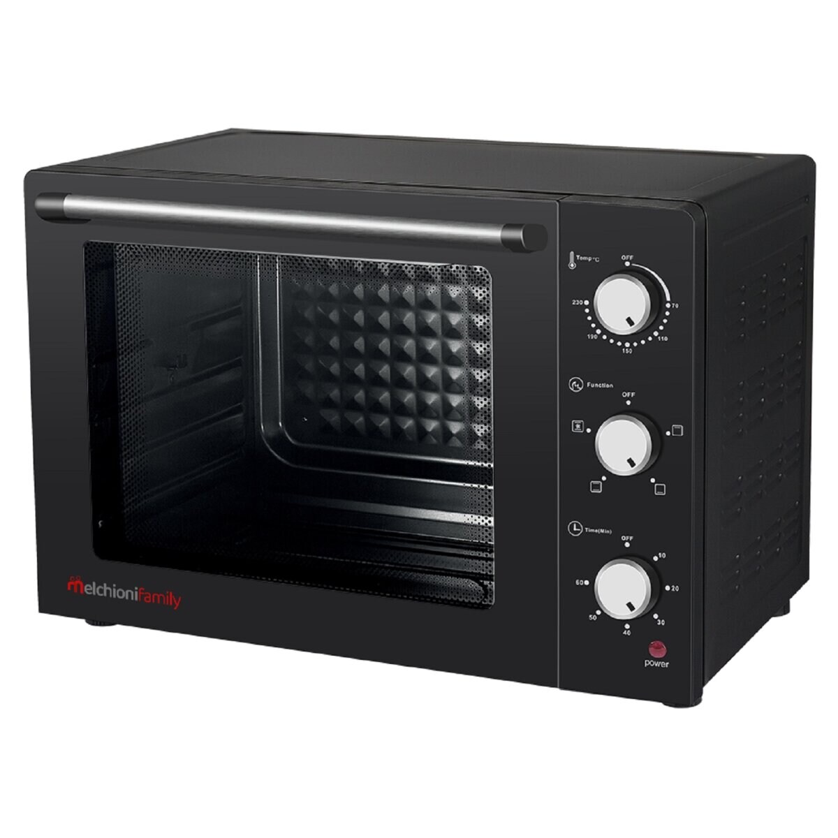 2200 W ENJOY 63 – Elektrischer Mini-Ofen mit Drehspieß