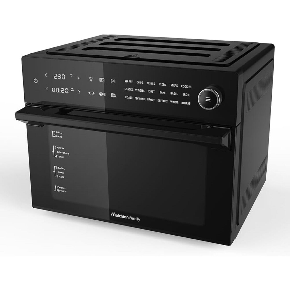 1800W Hei&szlig;luftfritteuse 30 Lt Kapazit&auml;t BENEDETTA Air Fryer - Bild 1