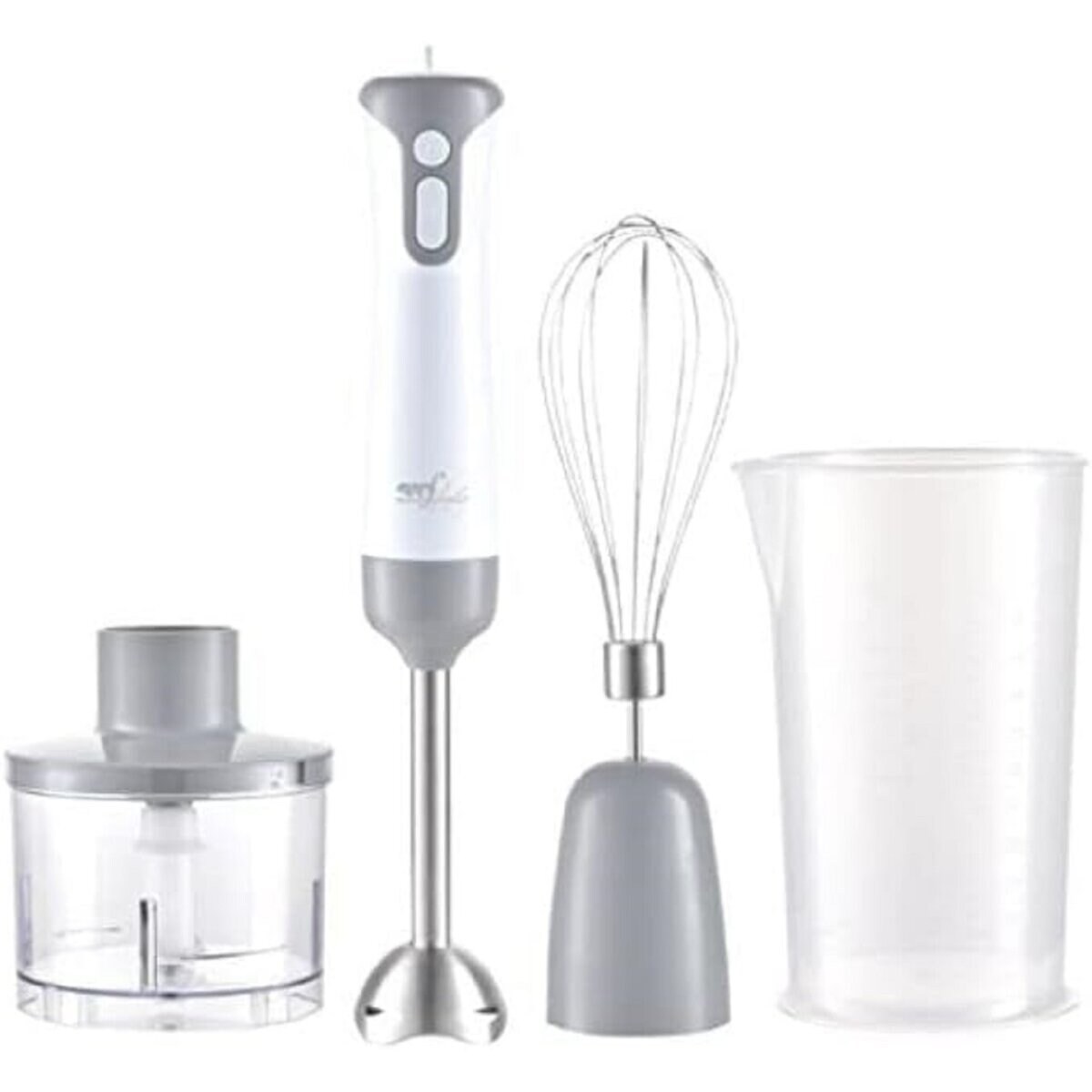 MIXXXO TRIO Stabmixer, 400 W, mit Zerkleinerer und Schneebesen | 08006012367454