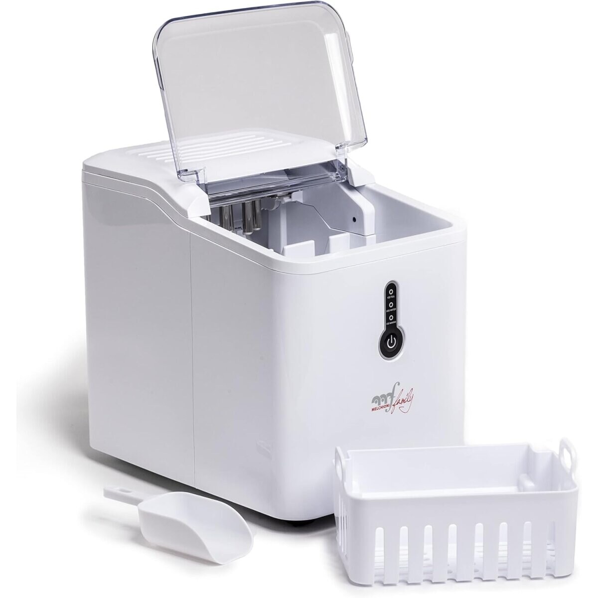CUBIK Eismaschine – Kompressor, 12 kg Eis pro Tag, 1,5 L Wassertank | 08006012370317