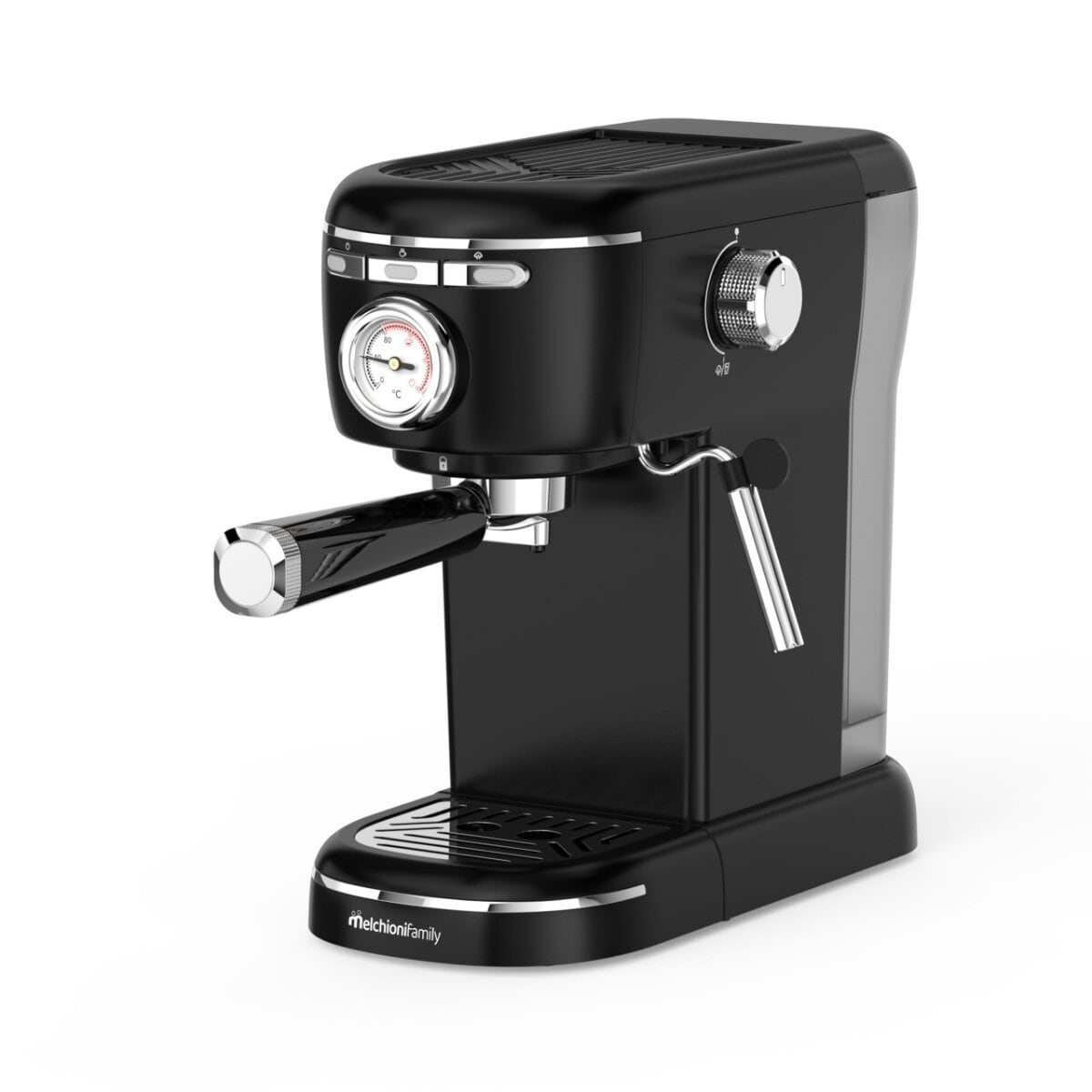 Melchioni Siebtr&auml;germaschine 3in1 15 Bar 1100W f&uuml;r Pulver Pads Kapseln - Bild 1