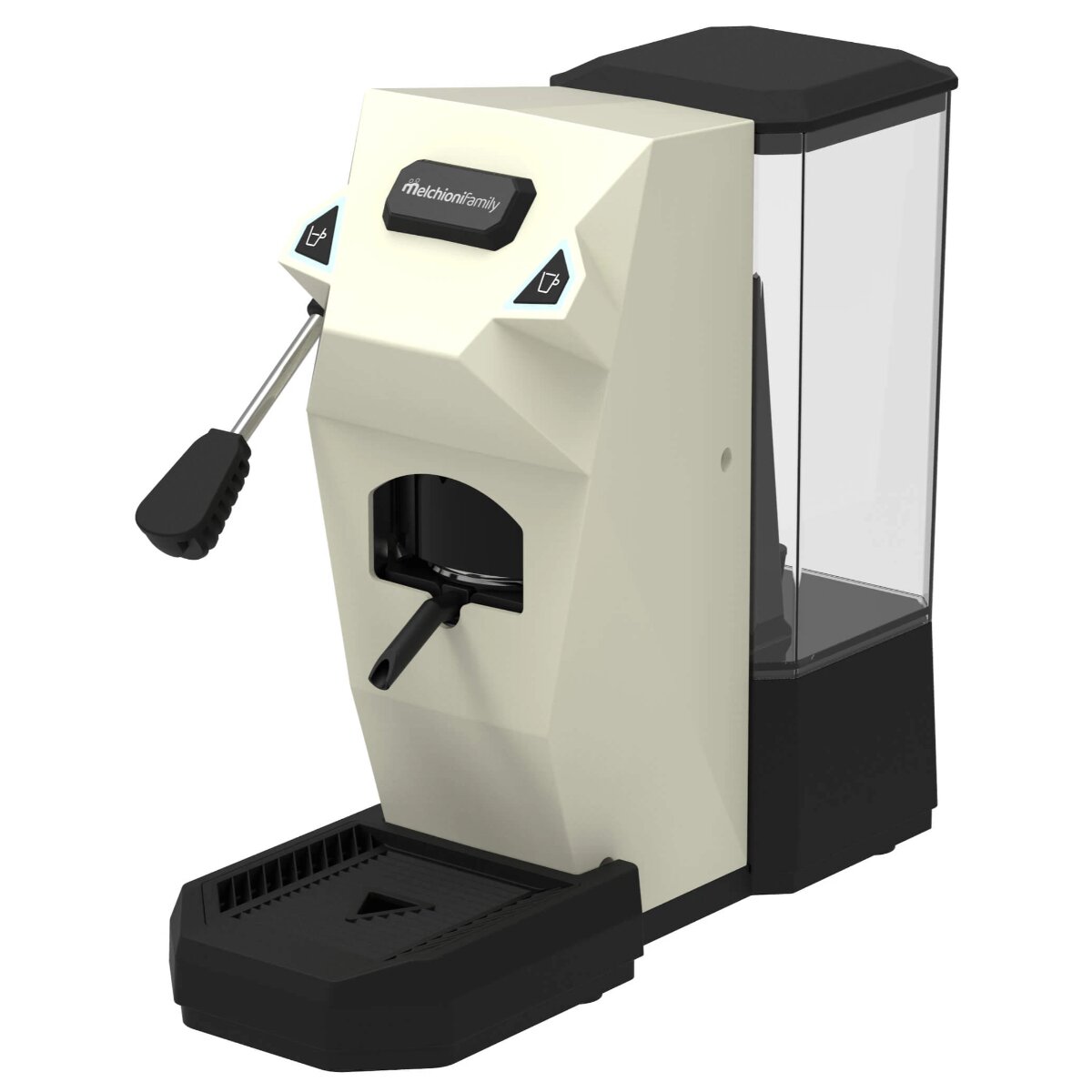Melchioni Pad Kaffeemaschine 15 Bar 550W 1L Espresso & Lungo - Bild 1