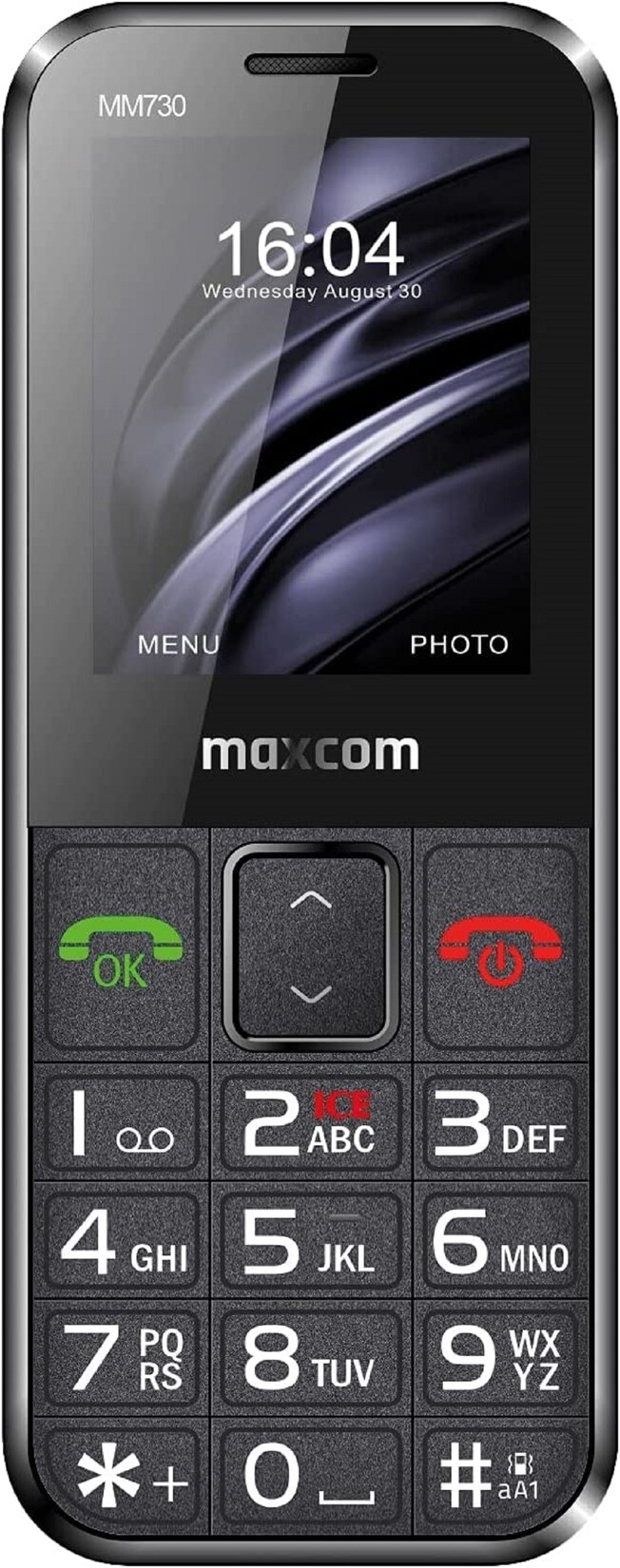 MAXCOM MM 730 Handy 2G Bluetooth Taschenlampe SOS-Taste | 05908235975597