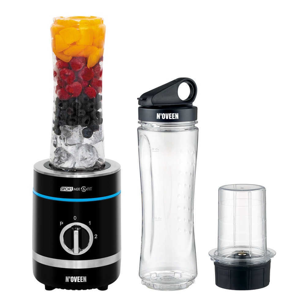 Noveen 300W Sport Mix & Fit Blender | 600ml, Transparent - Bild 1