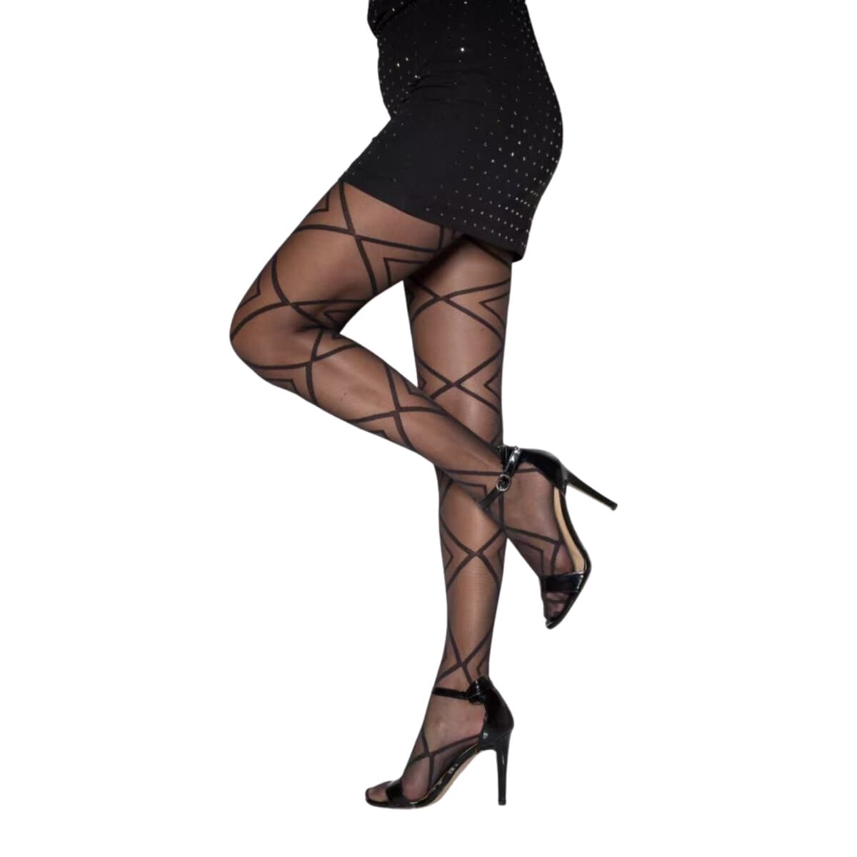 Damen Strumpfhose 40 Den &ndash; Klassische Damenstrumpfhose mit dezentem Mu - Bild 1