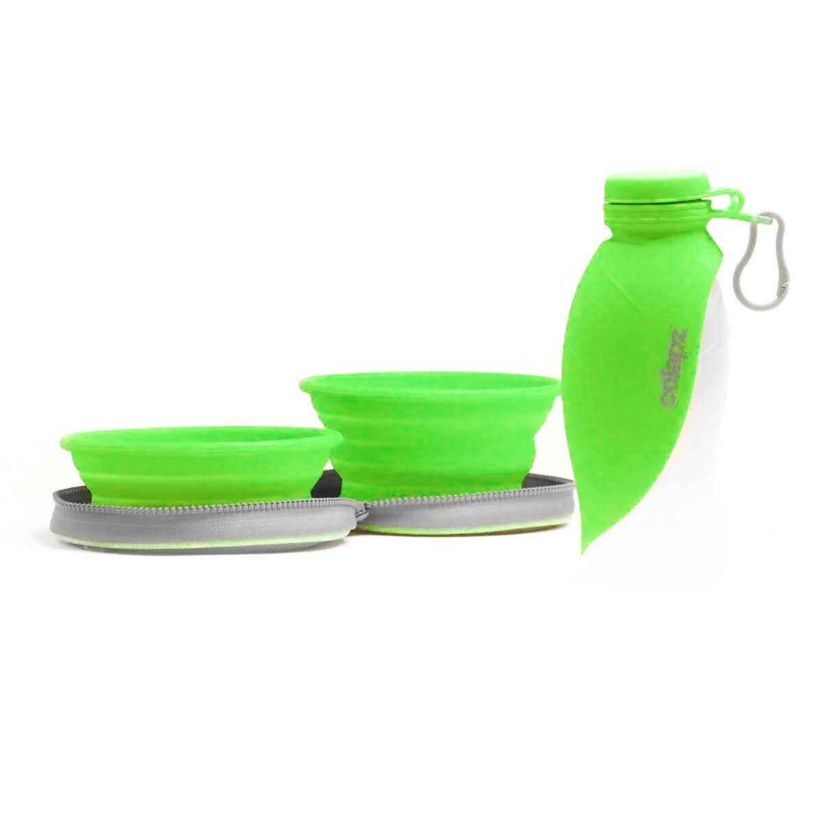 Zwei faltbare Hundenäpfe Wasserflasche | 05060269702027