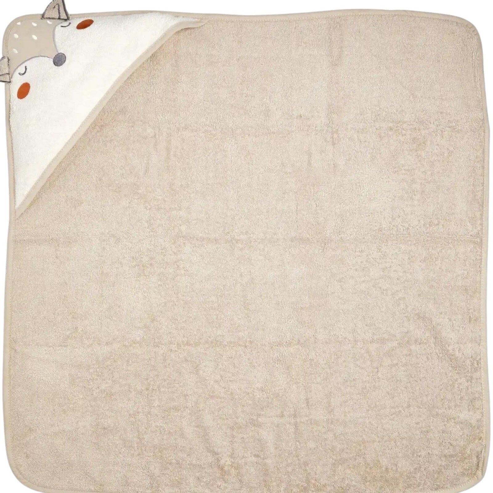 Kapuzenhandtuch 80x80 cm, 100% Baumwolle - Bild 1