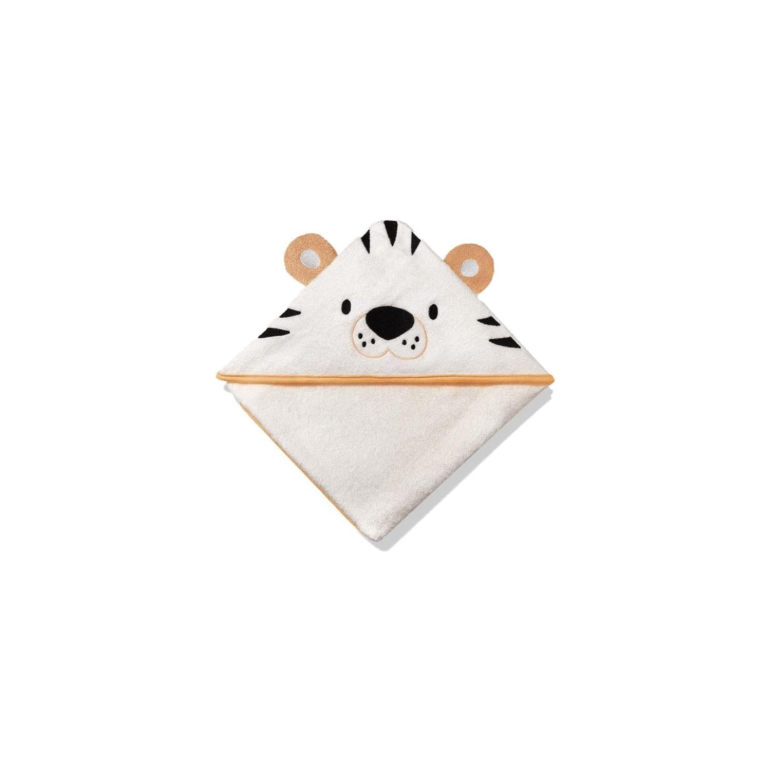 Tropic Bamboo Kapuzenhandtuch f&uuml;r Babys aus Viskose mit Tiger Motiv - Bild 1