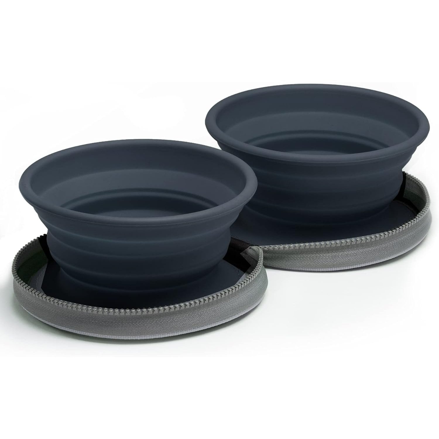 Zwei faltbare N&auml;pfe f&uuml;r Unterwegs - Bild 1