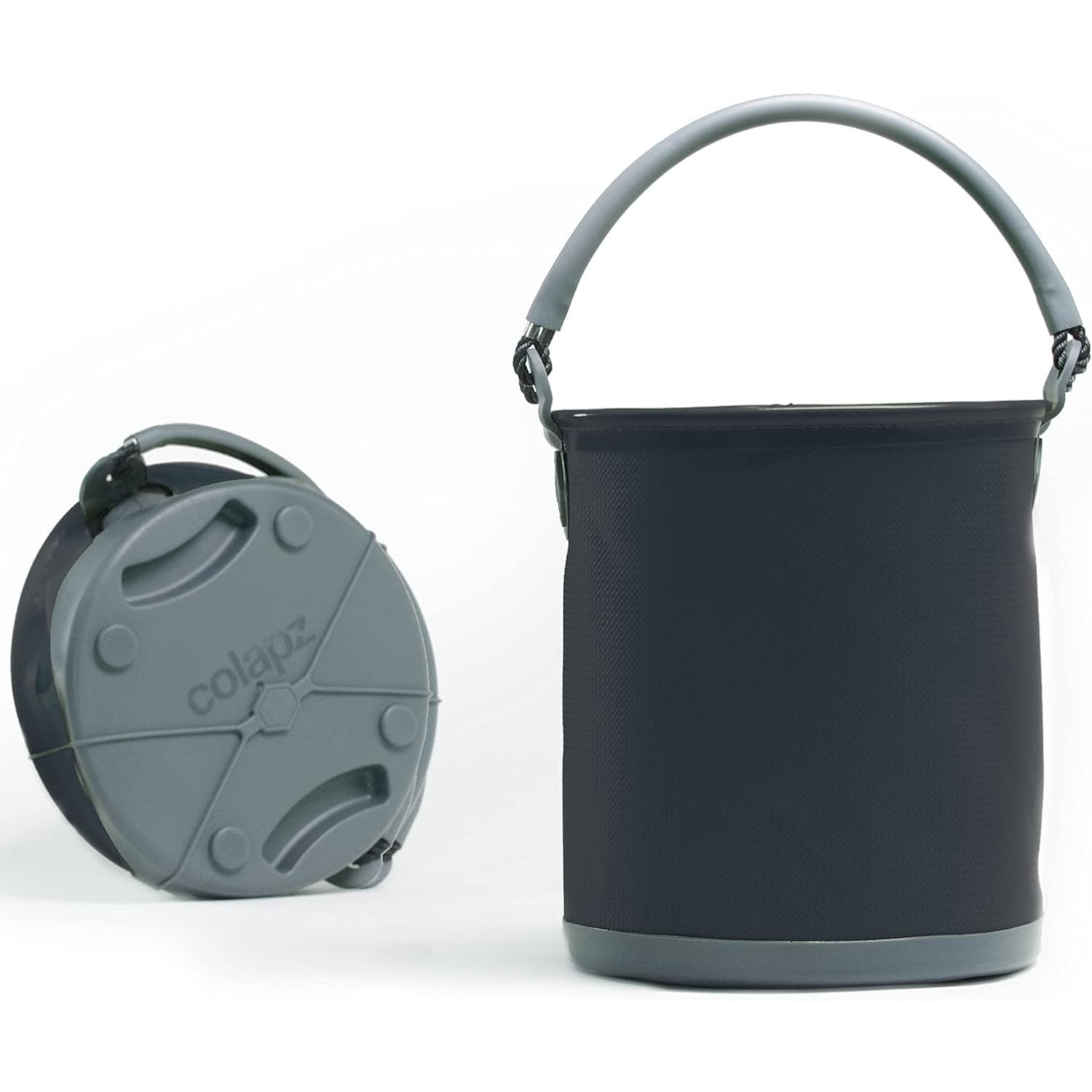 Camping Falteimer mit Griff Faltbarer Wassertr&auml;ger - Bild 1