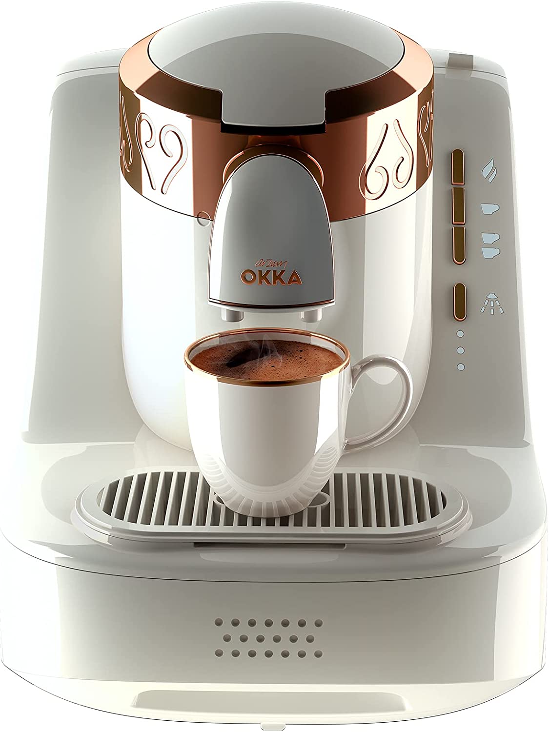 Mokkamaschine Kaffeemaschine 710W wei&szlig; - Bild 1