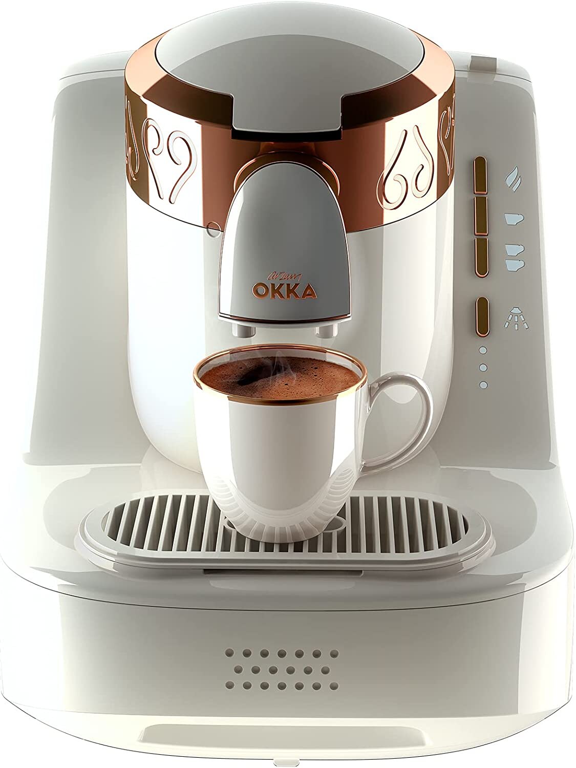 Mokkamaschine Kaffeemaschine 710W weiß