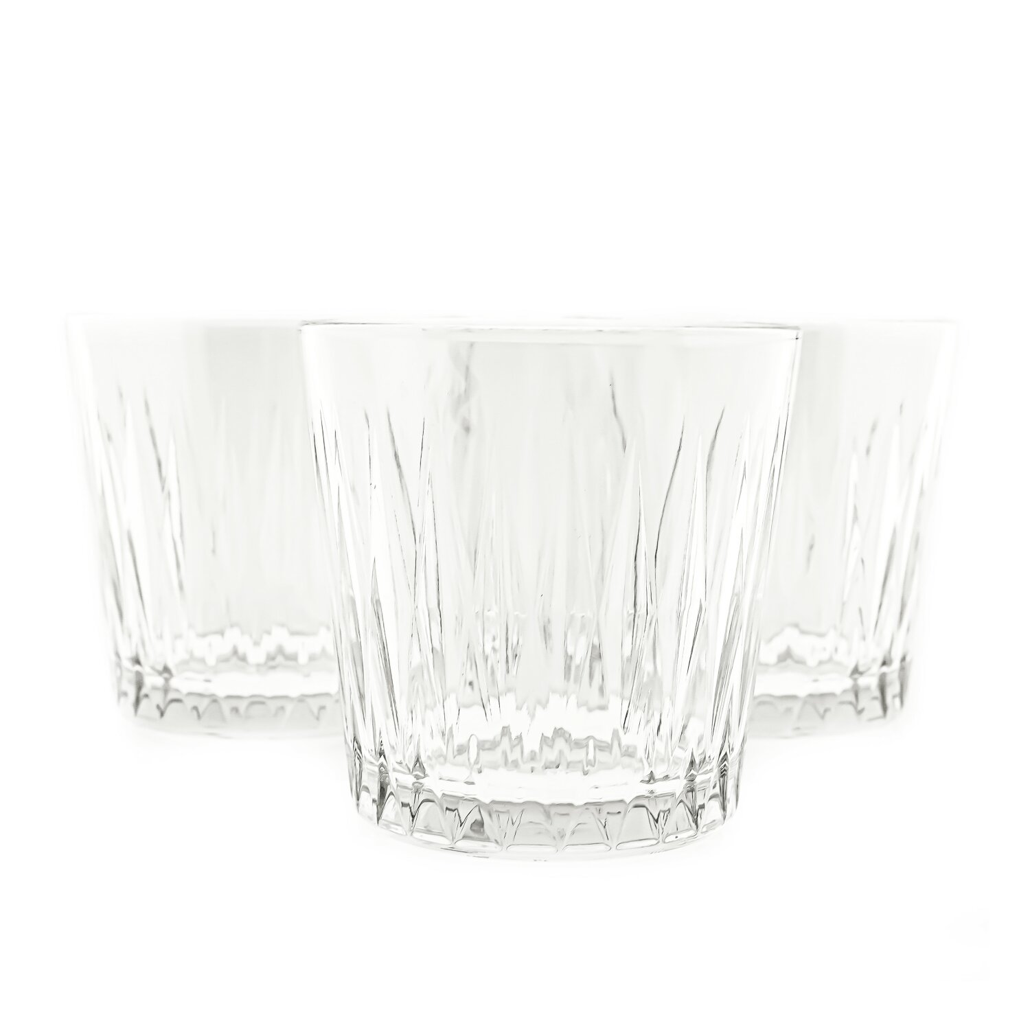 3er set glas Wasserglas - Bild 1
