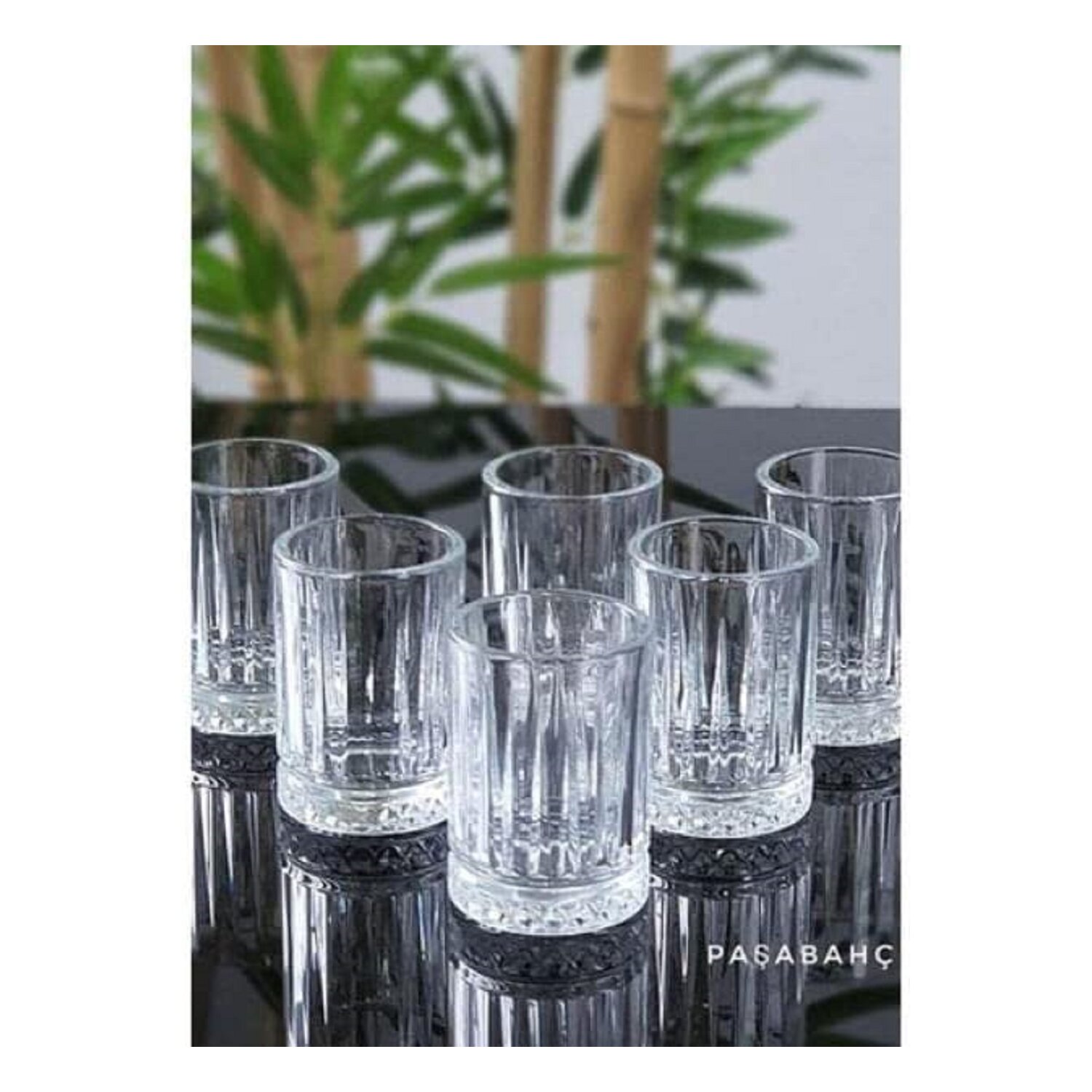 Pasabahce Elysia Schnapsgl&auml;ser - 6er Set 110cc Gl&auml;ser-Set Transparent - Bild 1