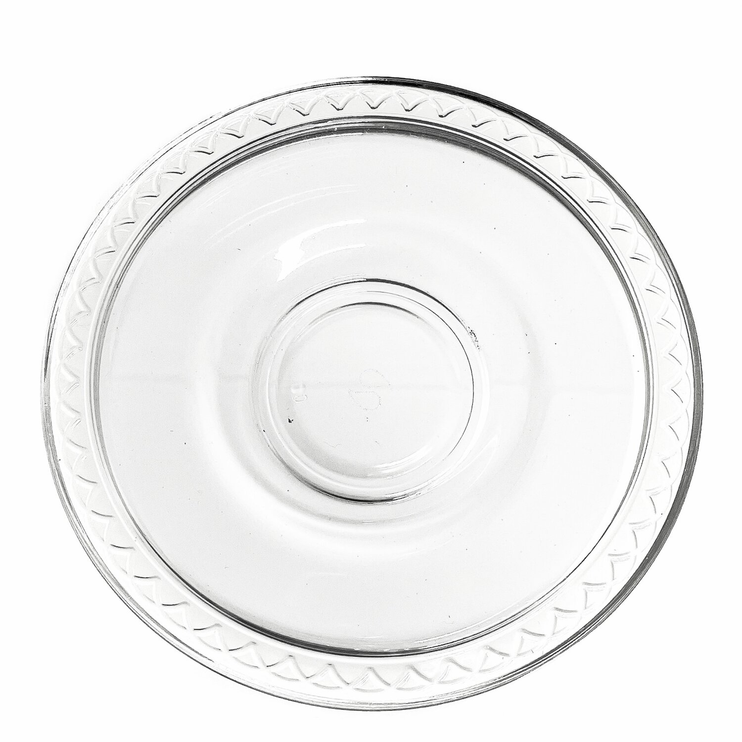 Pasabahce 6er Untertassen Cay Tabagi transparent - Bild 1