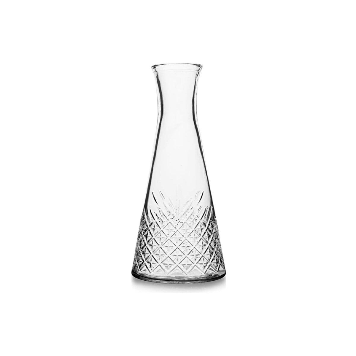 Pasabahce Timeless Karaffe mit Deckel aus hochwertigem Glas - 940 ml - Bild 1