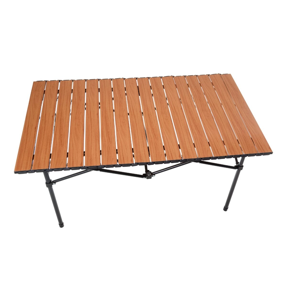 Platinet Campingtisch faltbar Rolltop 93 cm leicht Outdoor Tisch - Bild 1