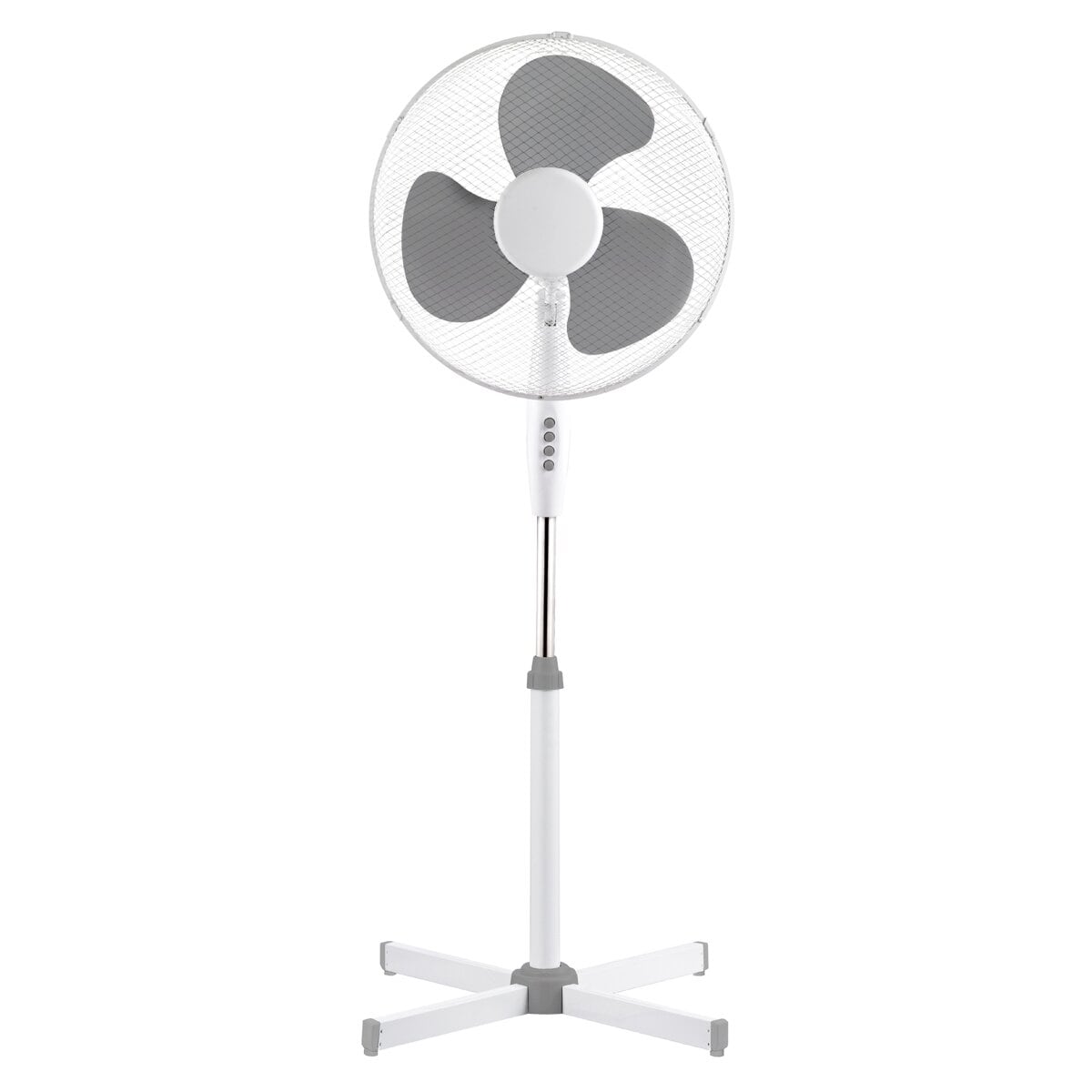Platinet Standventilator 16 Zoll h&ouml;henverstellbar 40W leise 3 Stufen - Bild 1