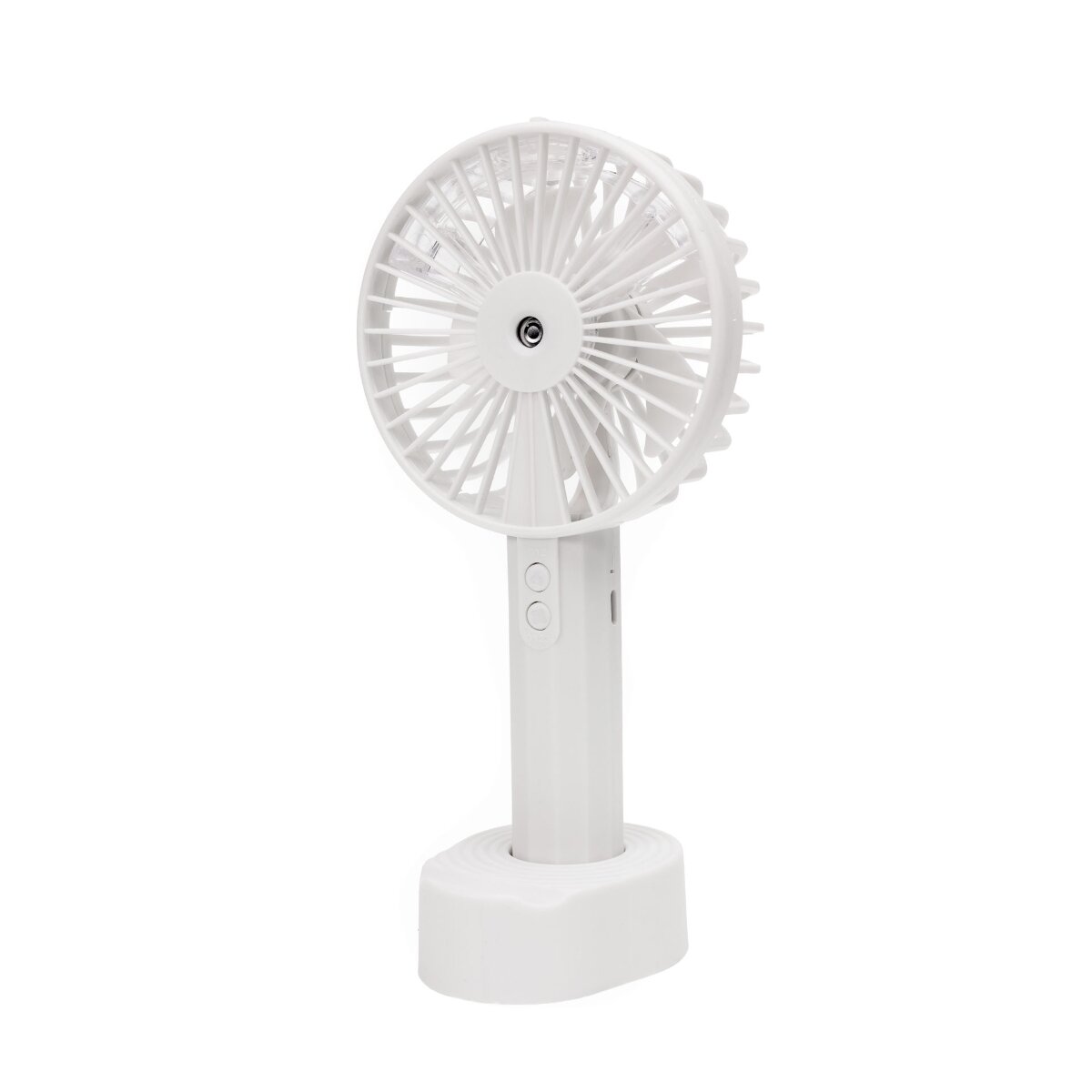 Platinet Akku Tischventilator 1200 mAh Luftbefeuchter Wei&szlig; - Bild 1