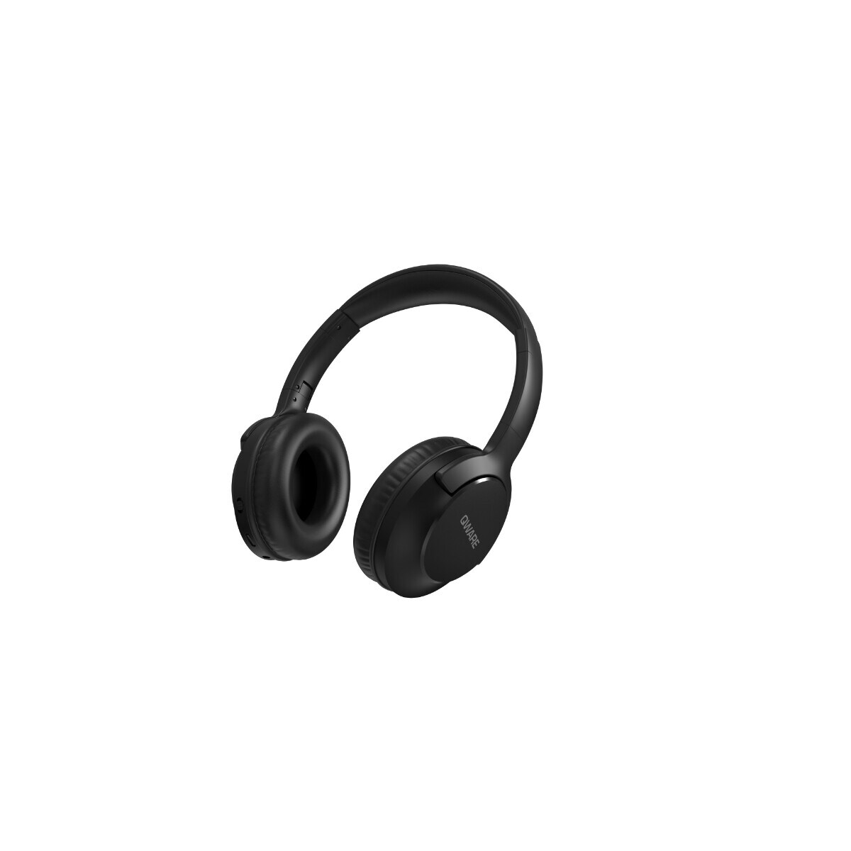 Qware Bluetooth Faltbar Kopfh&ouml;rer &ndash; Kabellos, 20h Akkulaufzeit Schwarz - Bild 1