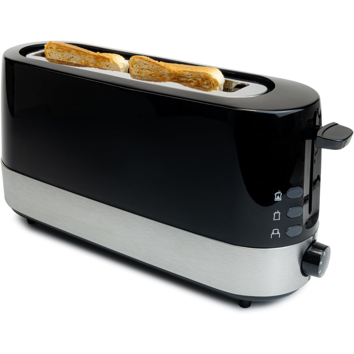 KORONA Langschlitz-Toaster 23 cm mit Br&ouml;tchenaufsatz und - Bild 1
