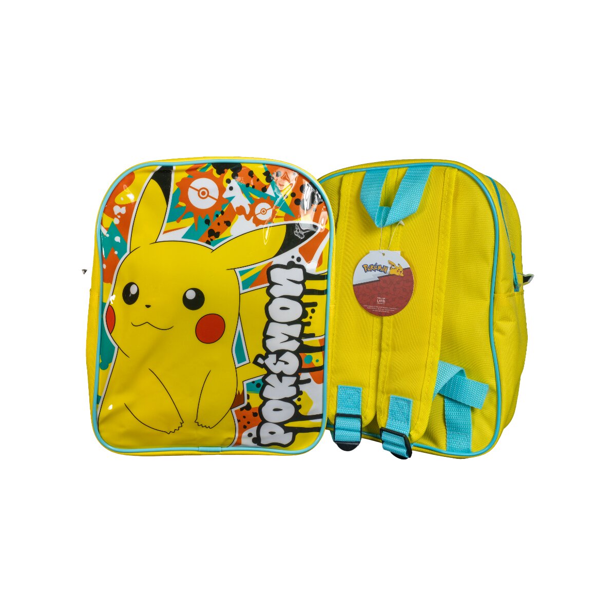Pokemon Kinder Rucksack 30 cm gro&szlig; mit Pikachu Motiv f&uuml;r Kindergarten - Bild 1