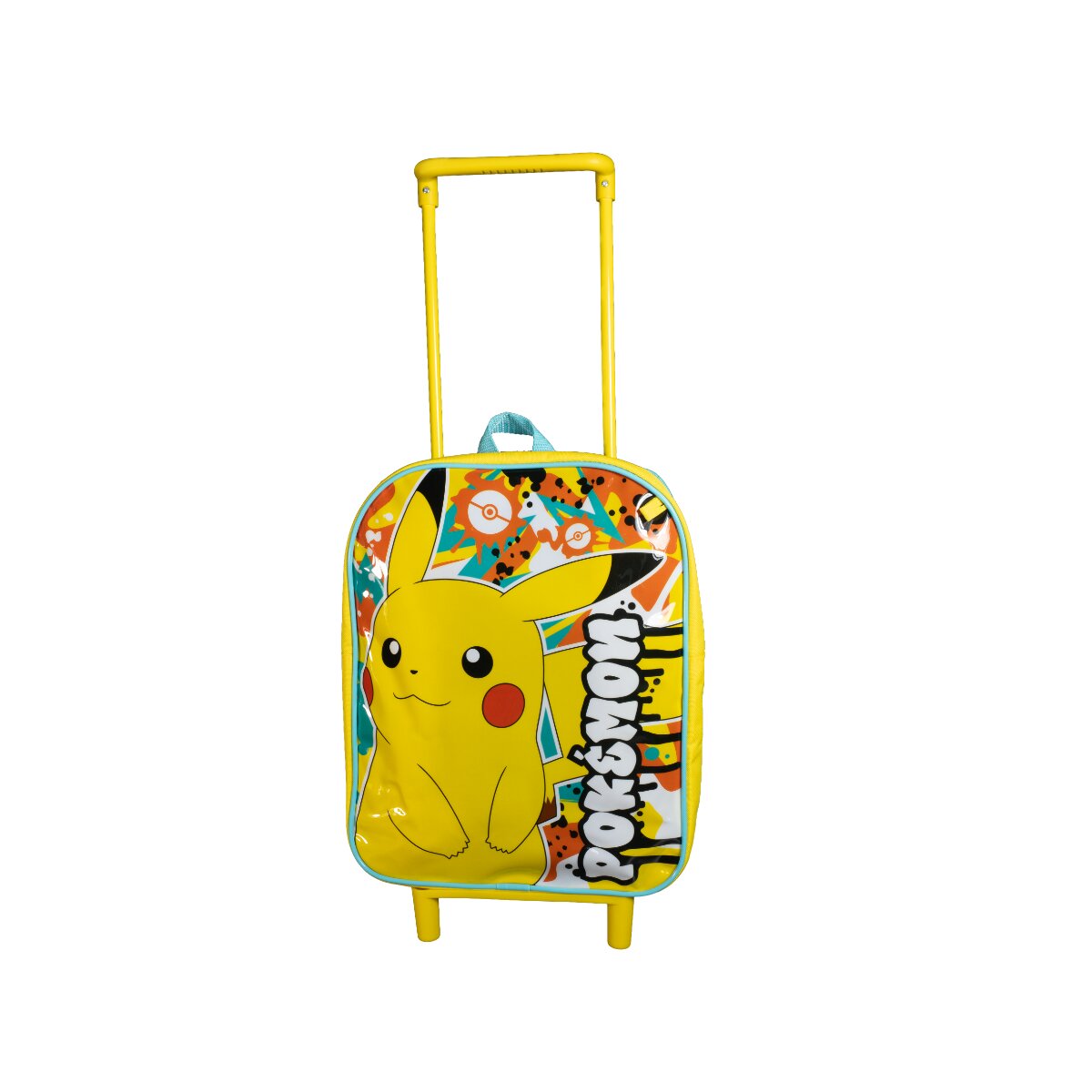 Pokemon Kinder Trolley 30 cm gro&szlig; Rucksack mit Pikachu Motiv - Bild 1