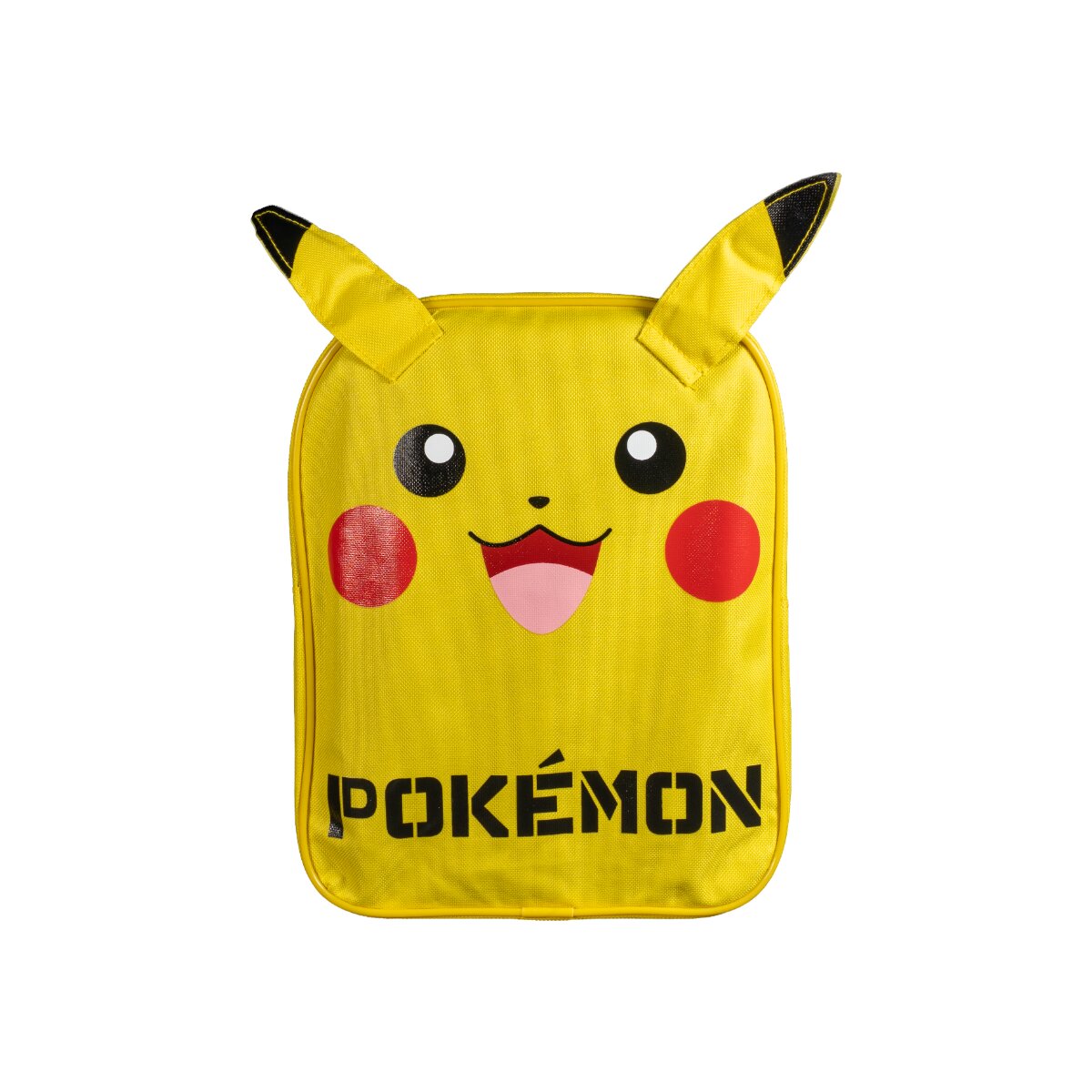 Pokemon Kinder Rucksack 30 cm gro&szlig; Gelb mit Pikachu Gesicht - Bild 1