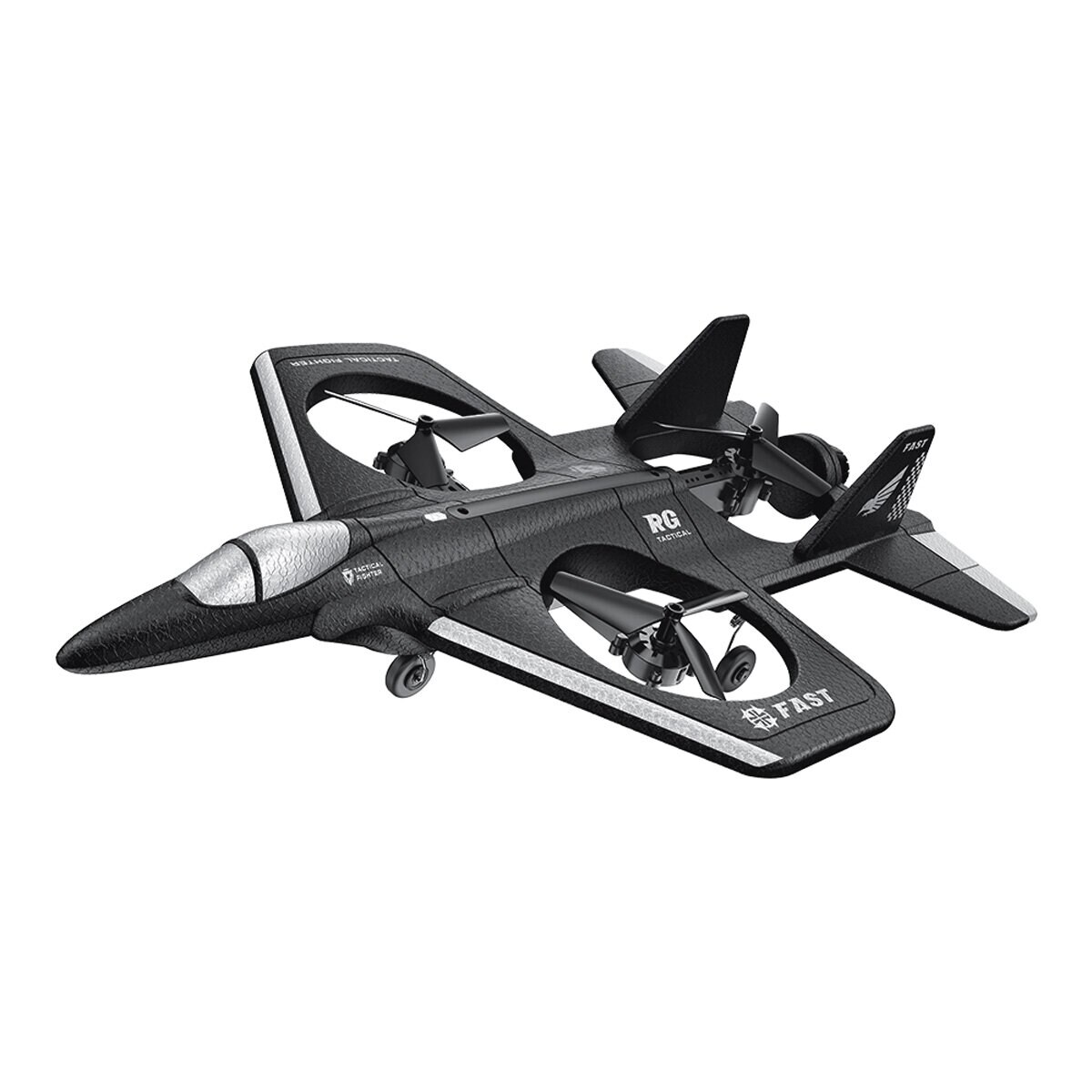 Jollity Works RC Jet-Quadcopter – 2.4 GHz Steuerung, Ersatzpropeller | 08718924812976