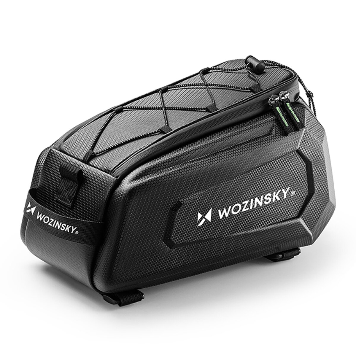 Wozinsky WSR-01B Fahrradtasche Gep&auml;cktr&auml;ger 9 L wasserdicht Schwarz - Bild 1