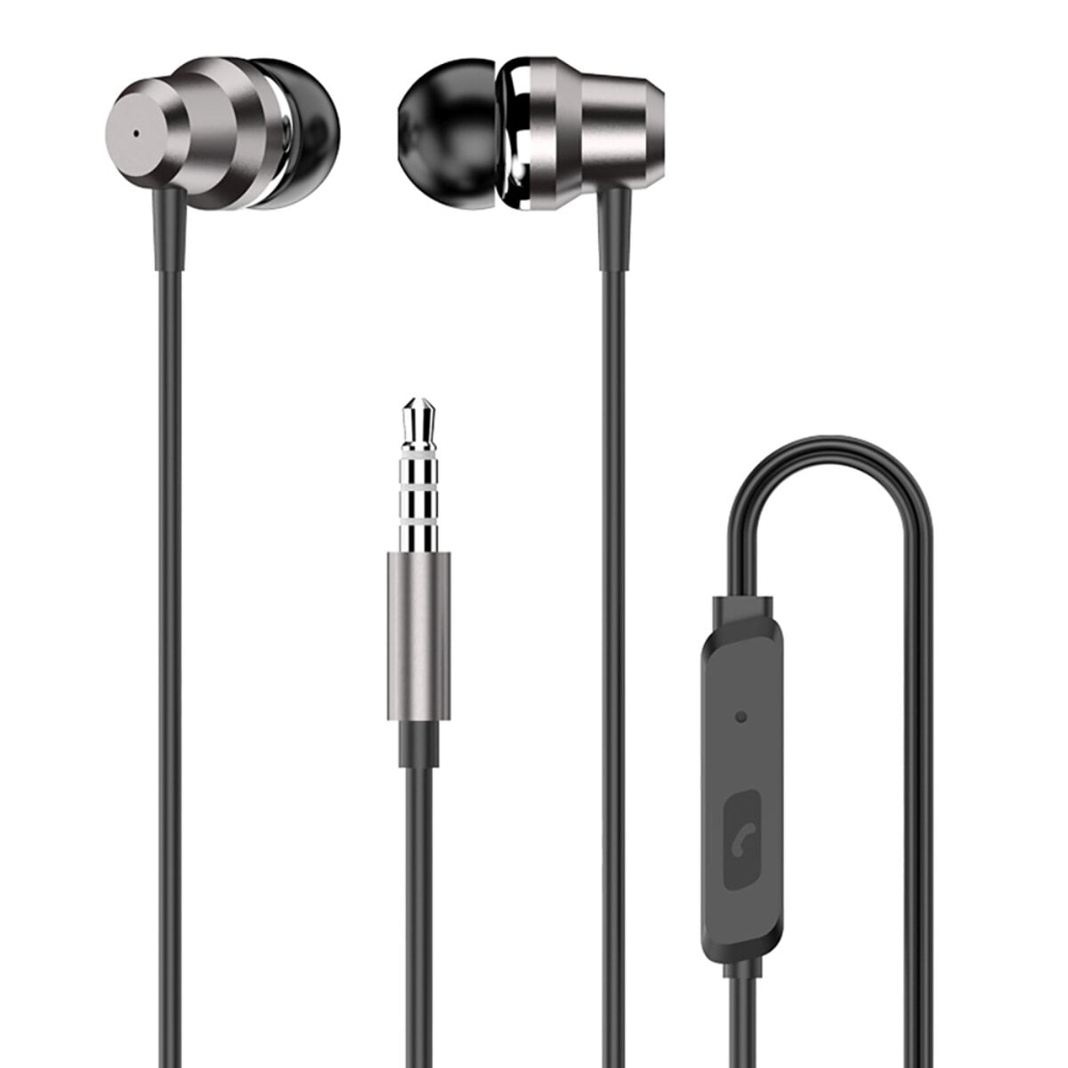 Dudao X10 Pro In-Ear Kopfh&ouml;rer kabelgebunden 3,5 mm Mikrofon Schwarz - Bild 1