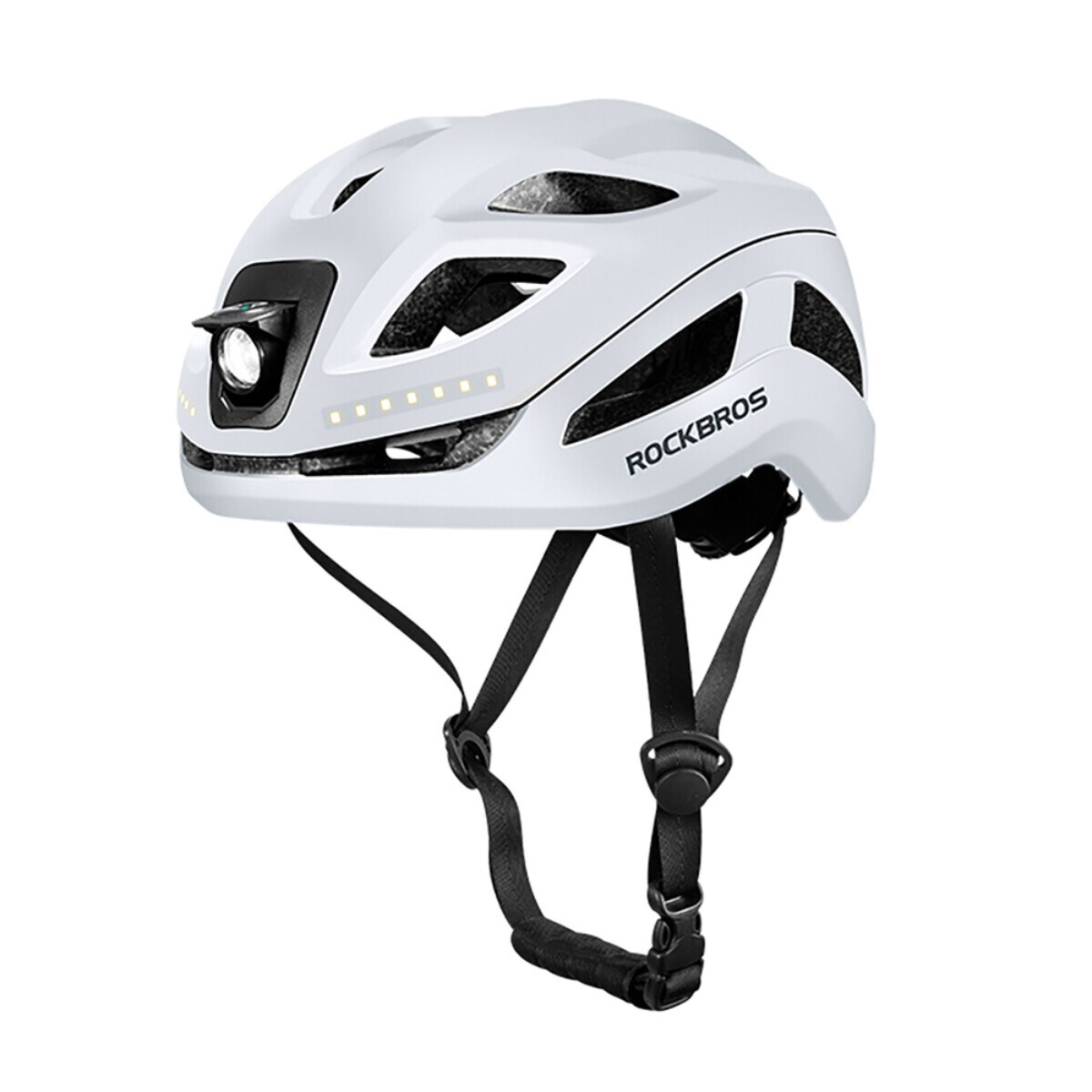 ZK-077 Fahrradhelm mit integrierter multidirektionaler Beleuchtung,