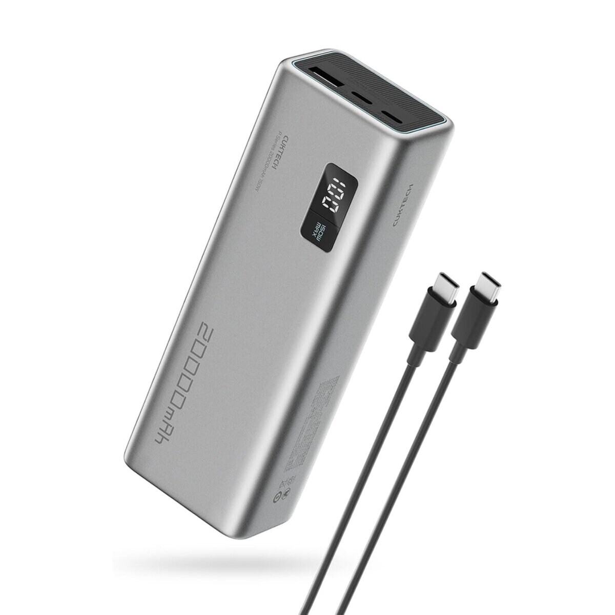 Cuktech P+Serie Nr. 15 Powerbank 150W 20000mAh - Grau
