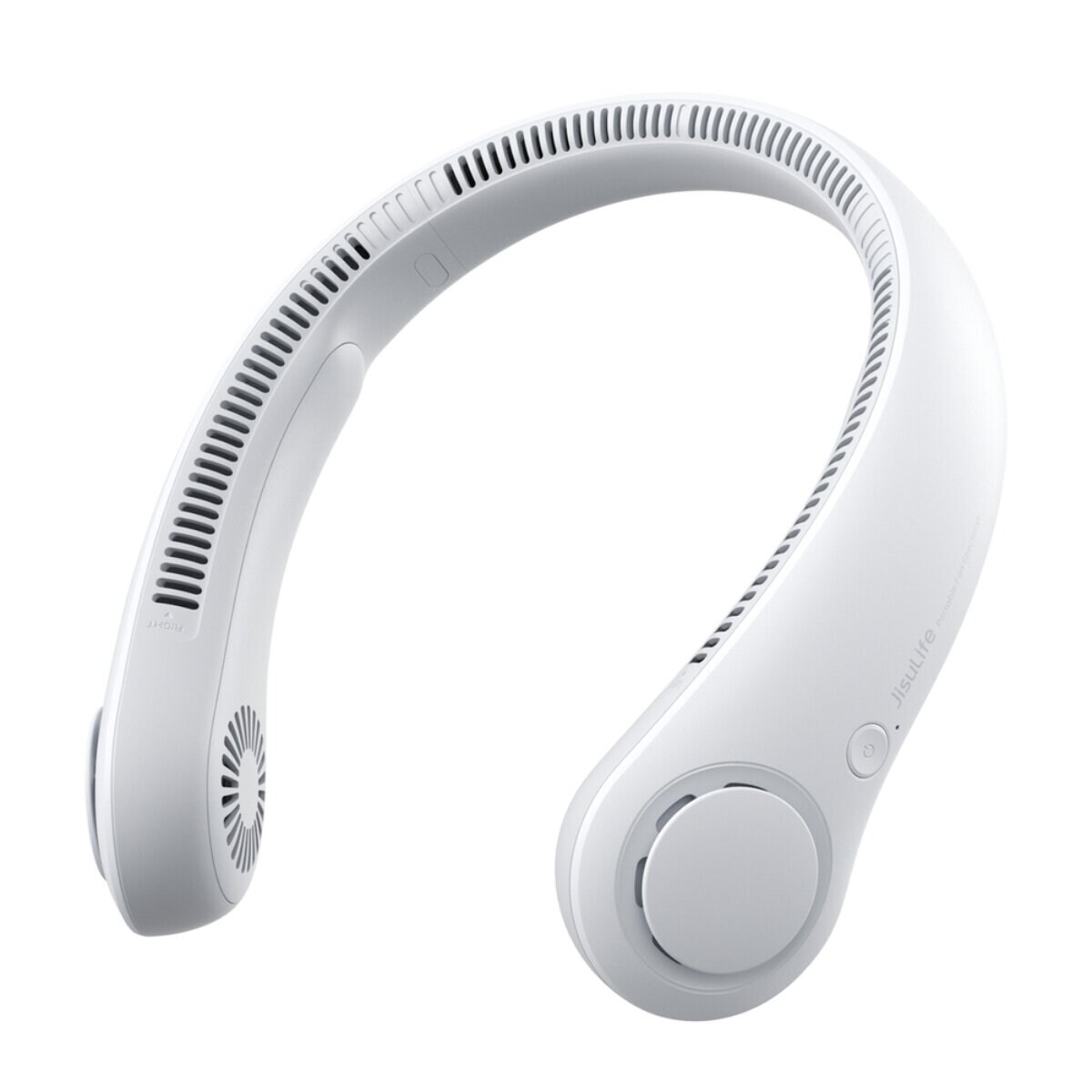 Jisulife Nackenventilator 3 4000mAh Tragbarer Nackenventilator - Grau