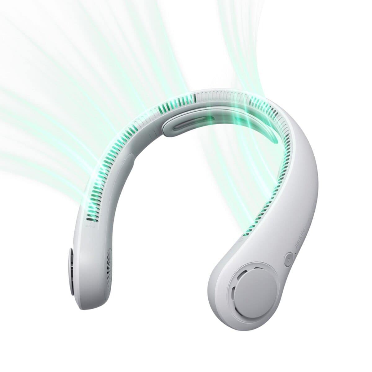 Jisulife Nackenventilator 4 5000mAh Tragbarer USB-Nackenventilator - - Bild 1