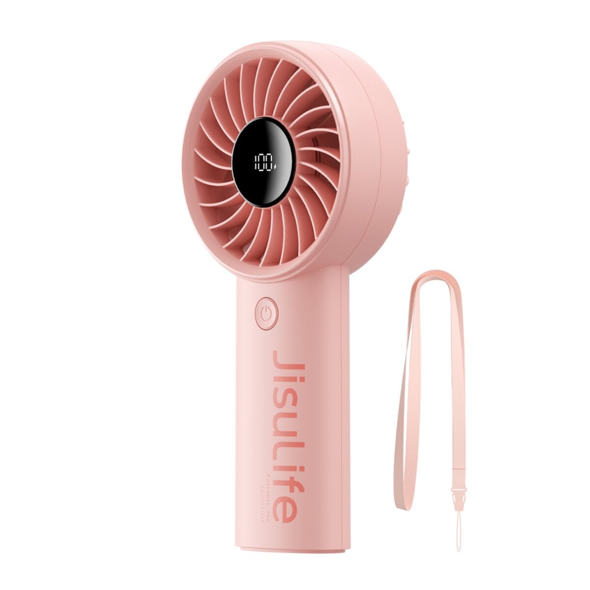 Jisulife Handventilator Life4 3600mAh Tragbarer USB-Ventilator Rosa - Bild 1