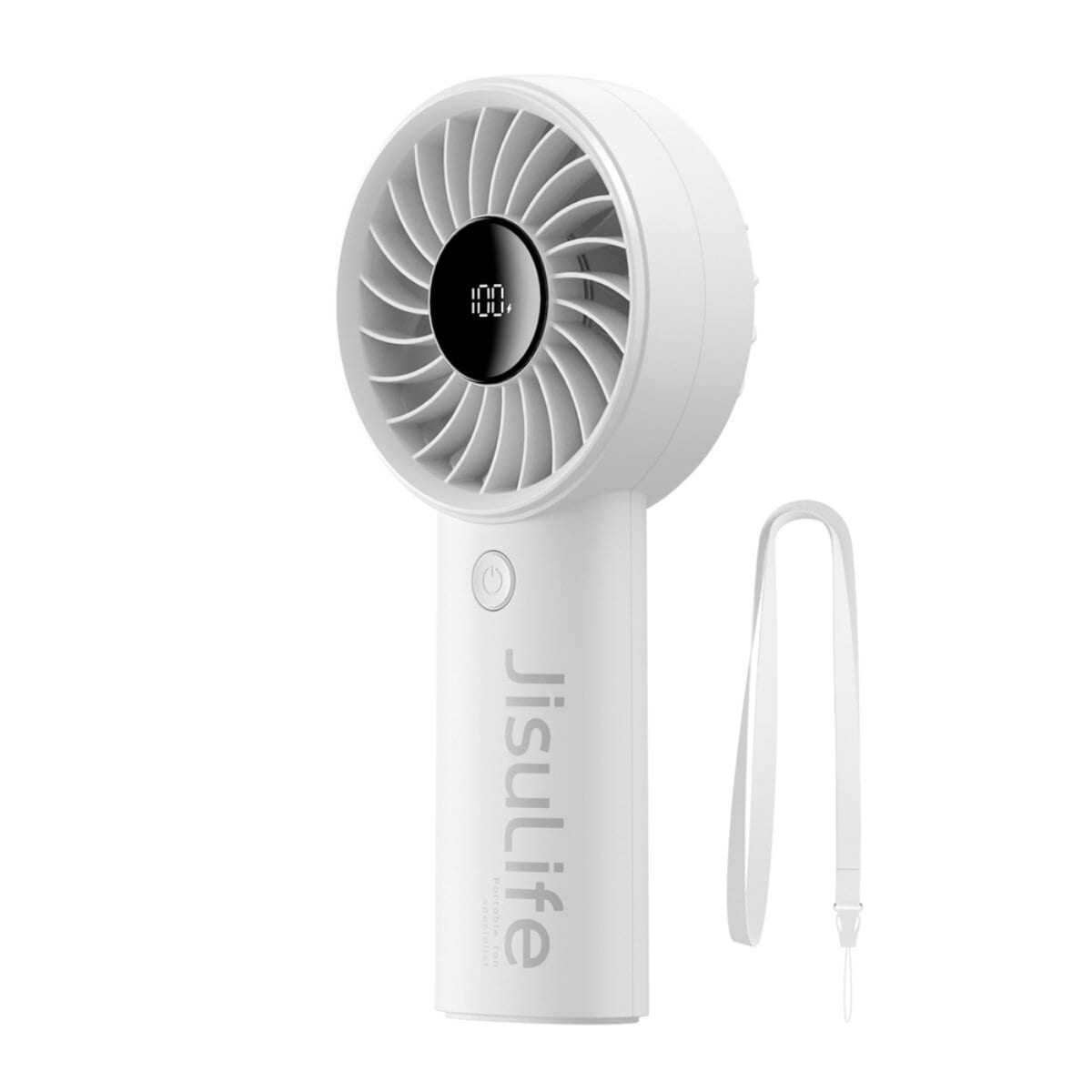Jisulife Handventilator Life4 3600mAh Tragbarer USB-Ventilator Grau - Bild 1