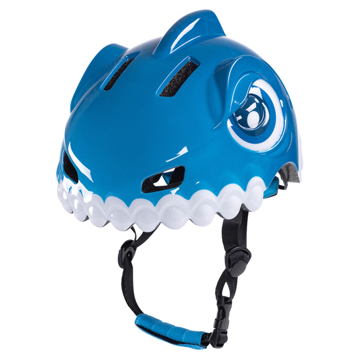 Wozinsky Kinder Fahrradhelm Dinosaurier verstellbar leicht Gr&ouml;&szlig;e S Bla - Bild 1