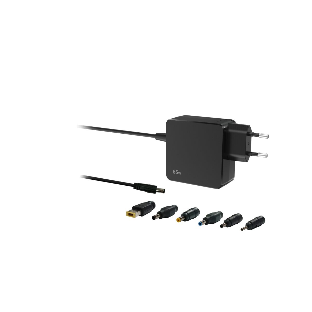 Sitecom 65W Universal Laptop Ladegerät mit 6 Adapterspitzen