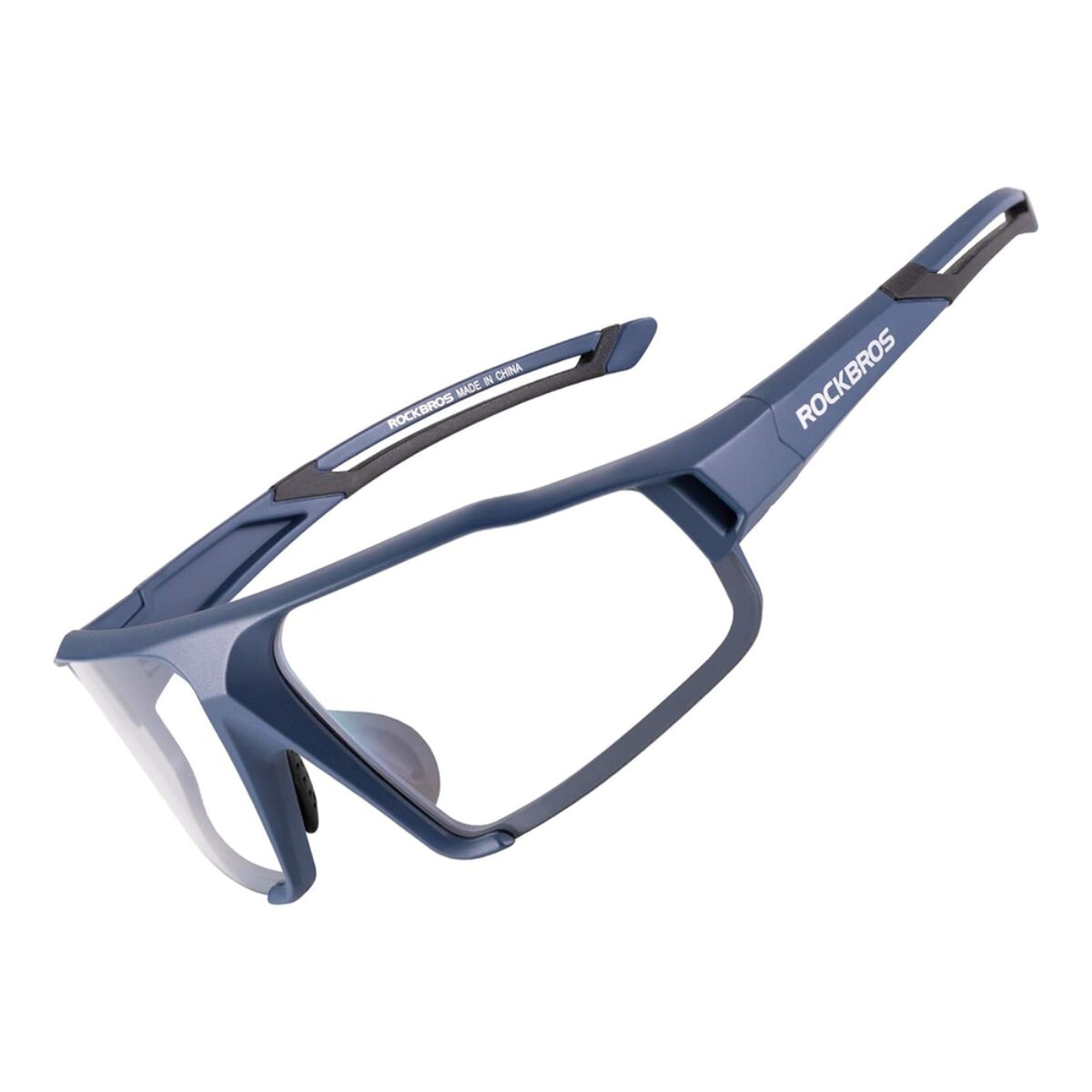 Rockbros SP216BL Fahrradbrille UV400 Photochrom Blau - Bild 1