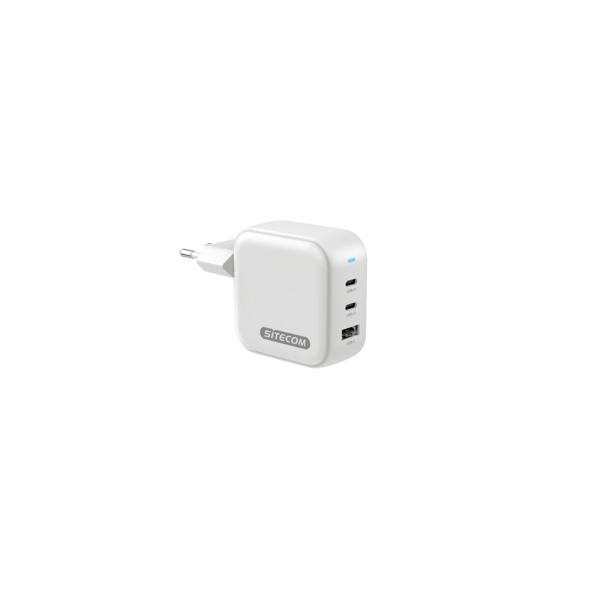 Sitecom 100W GaN Power Delivery Wandladegerät mit 3 Ports
