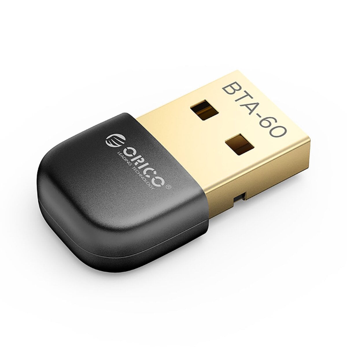 Orico BTA-60 Bluetooth 6.0 USB Adapter Schwarz f&uuml;r Windows PC Laptop - Bild 1