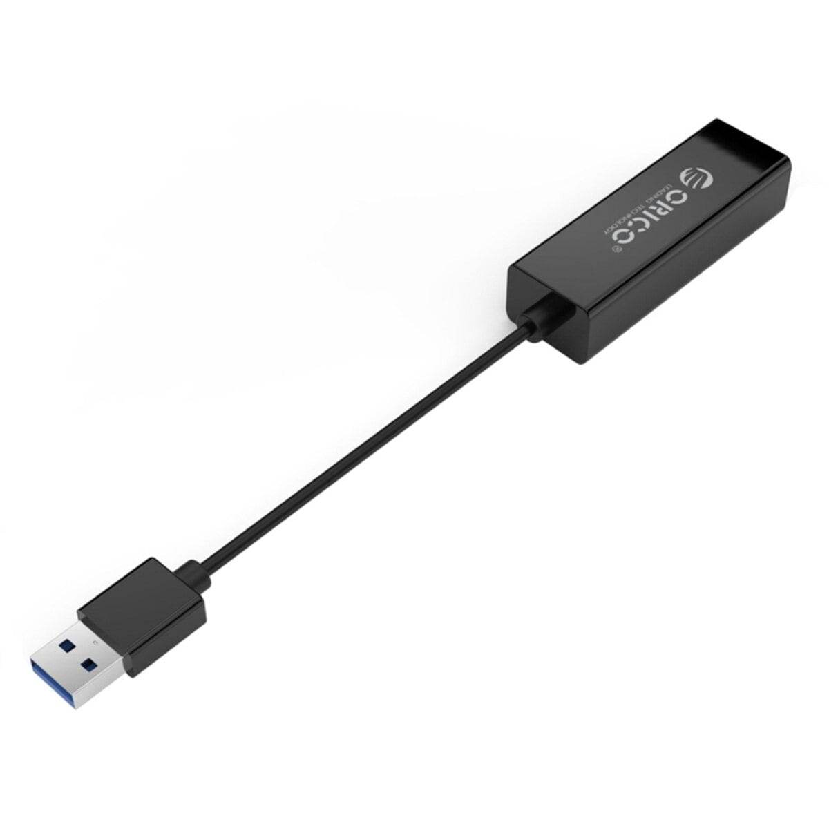Orico UTJ-U3 USB-A 3.0 Gigabit LAN Adapter RJ45 Schwarz - Bild 1