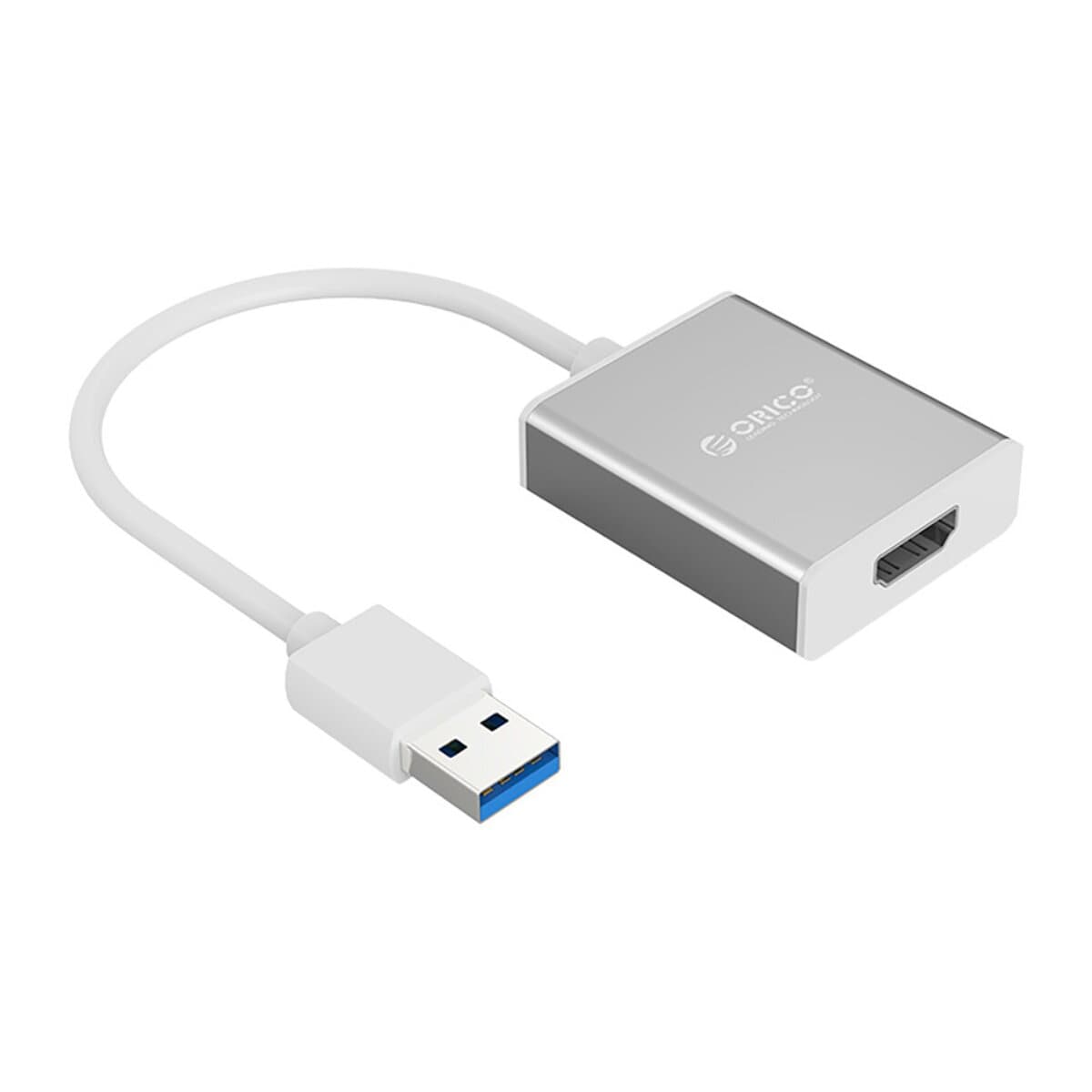 Orico UTH USB-A 3.0 auf HDMI Adapter Full HD 1080p Silber - Bild 1