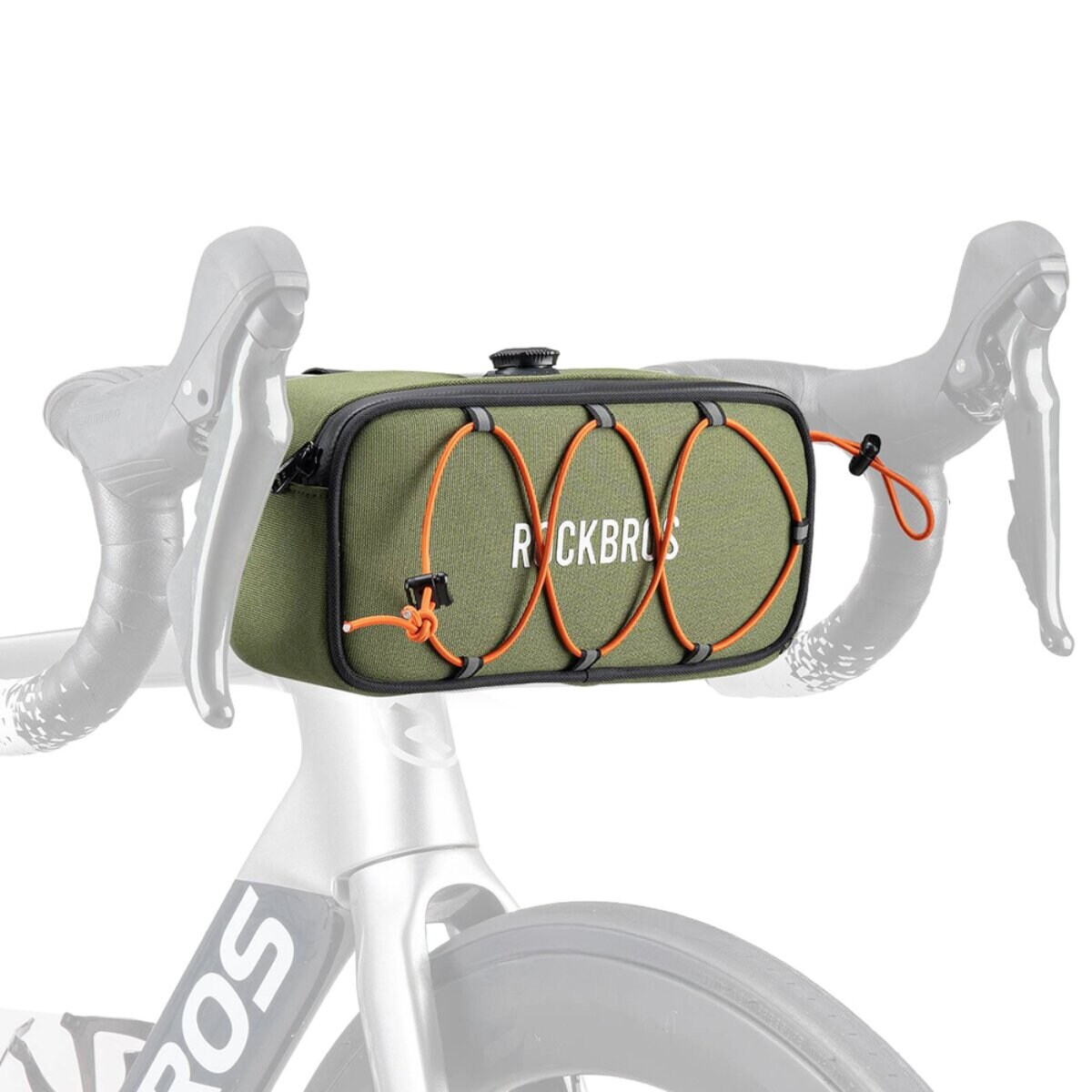 Rockbros TL001 ROAD TO SKY Lenkertasche 1,9L wasserdicht Grün