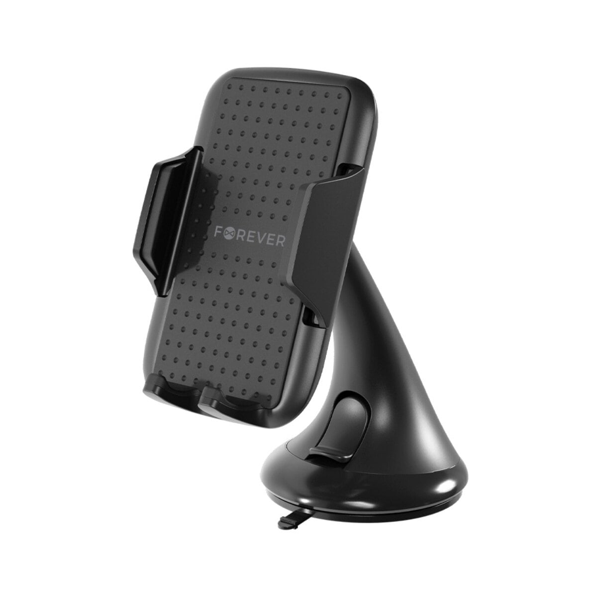 Forever Moto Line Auto-Handyhalterung Schwarz f&uuml;r Windschutzscheibe - Bild 1