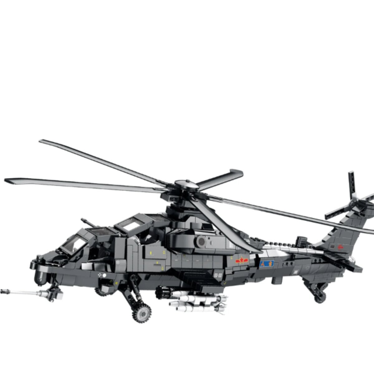 Reobrix WZ10 Helikopter Klemmbaustein Modell 1366 Teile ab 14