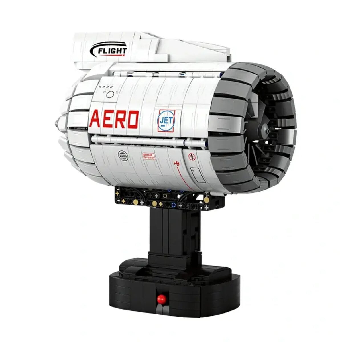 Reobrix 33019 Turbofan Triebwerk 1813 Teile 29 cm ab 14 - Bild 1