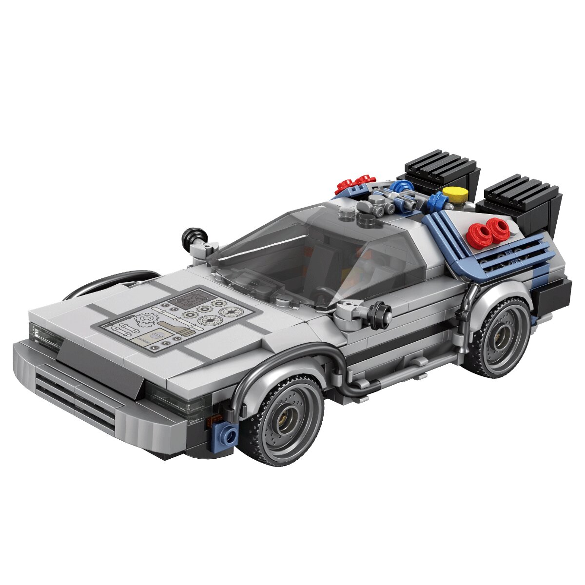 Reobrix 678 Supersportwagen 1:24 Klemmbaustein Auto 390 Teile mit T&uuml;ren - Bild 1