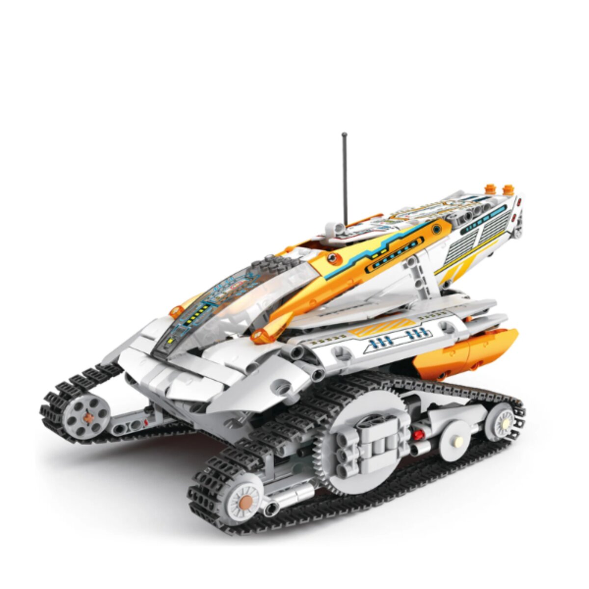 Reobrix 99001 Star Fahrzeug Klemmbaustein Modell mit RC 700 Teile ab 14 - Bild 1